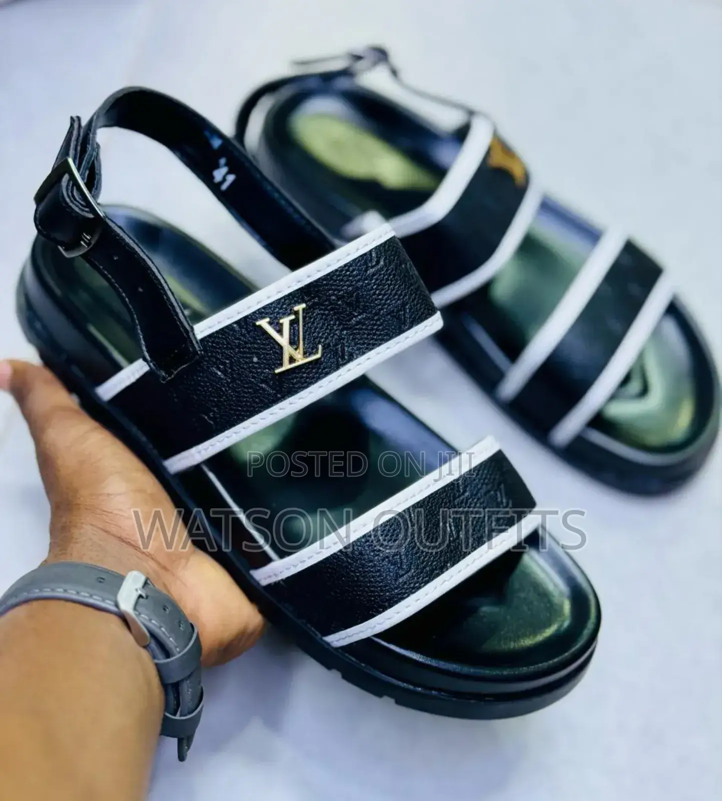 Sandals Smart Za Mstari Mweupe