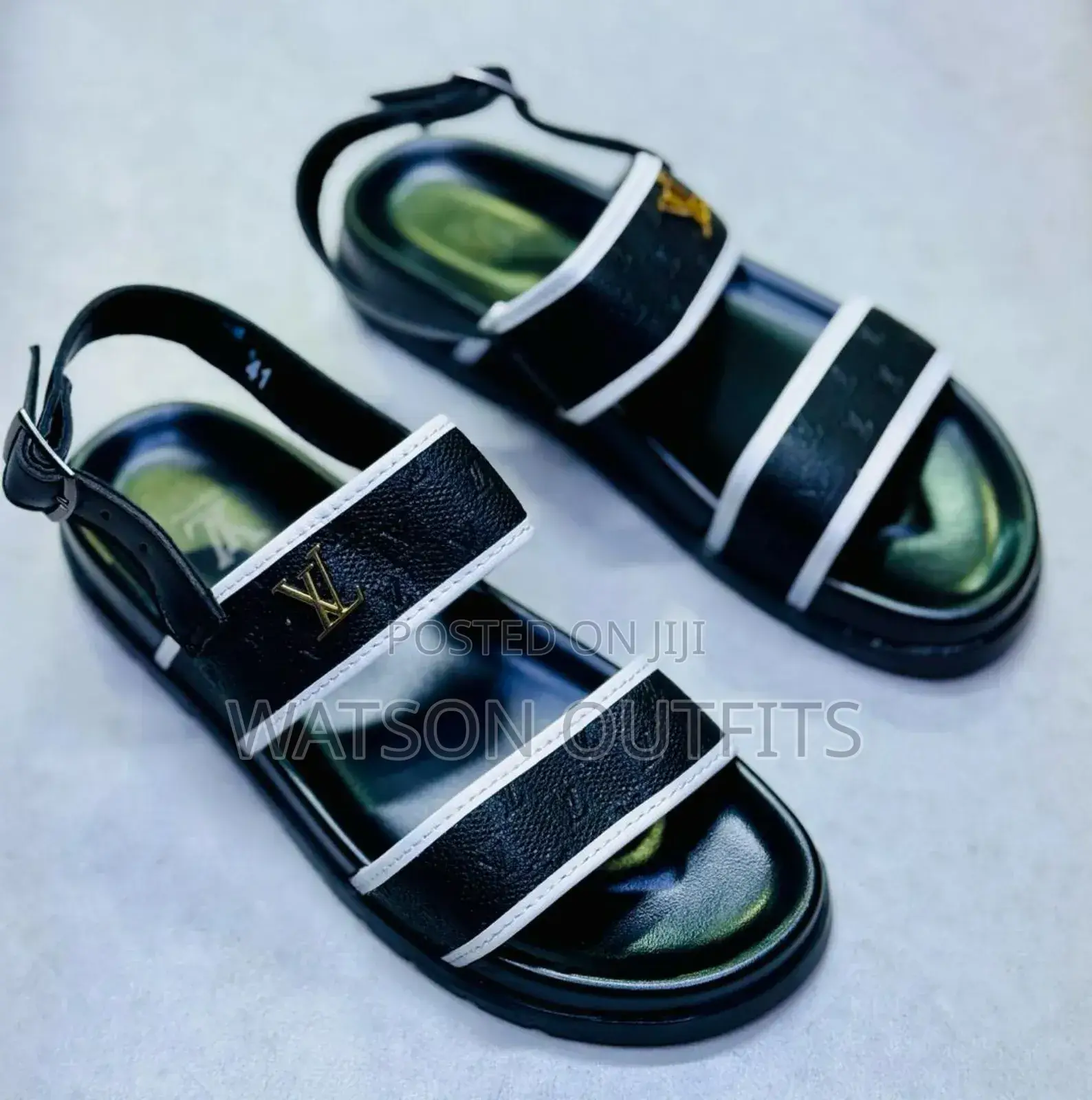Sandals Smart Za Mstari Mweupe