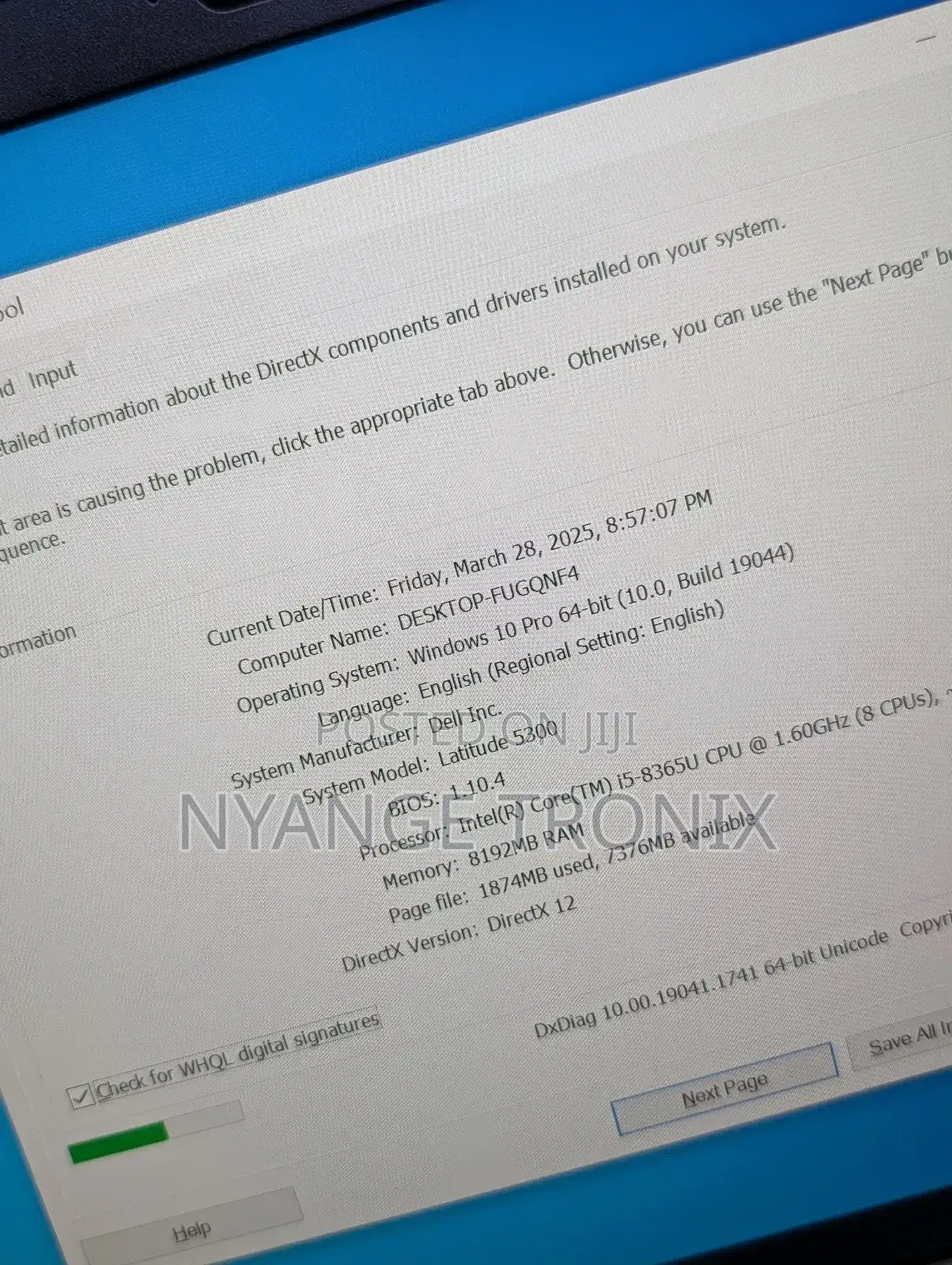 Laptop Dell Latitude 7400 16GB Intel Core I7 SSD 512GB