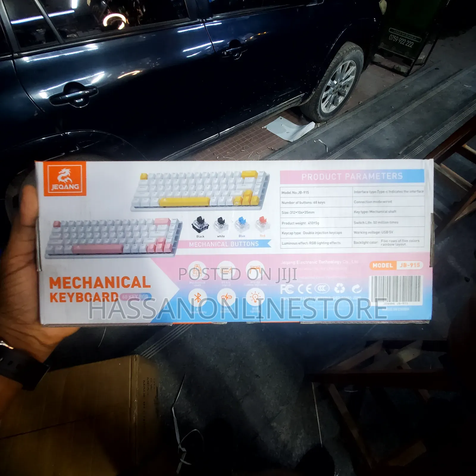 Jeqang Jk-915 Mechanical Keyboard