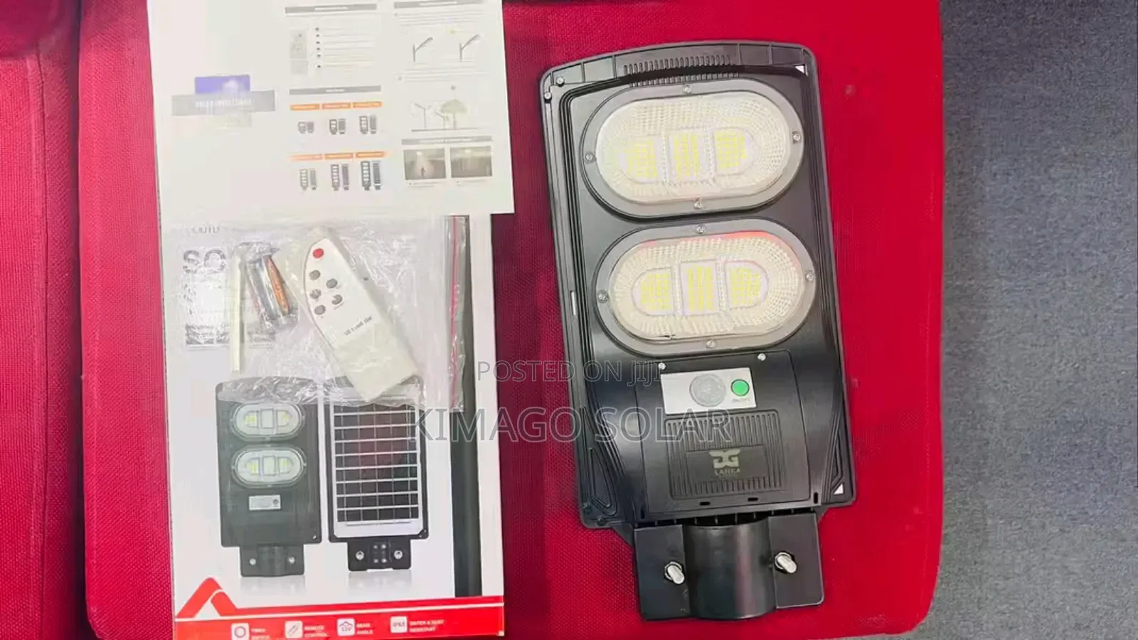 100w Solar Lamp for Farms and Rural Areas