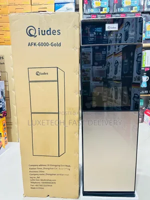 Qiudes Gold Water Dispenser Hot, Cold, and Warm Water