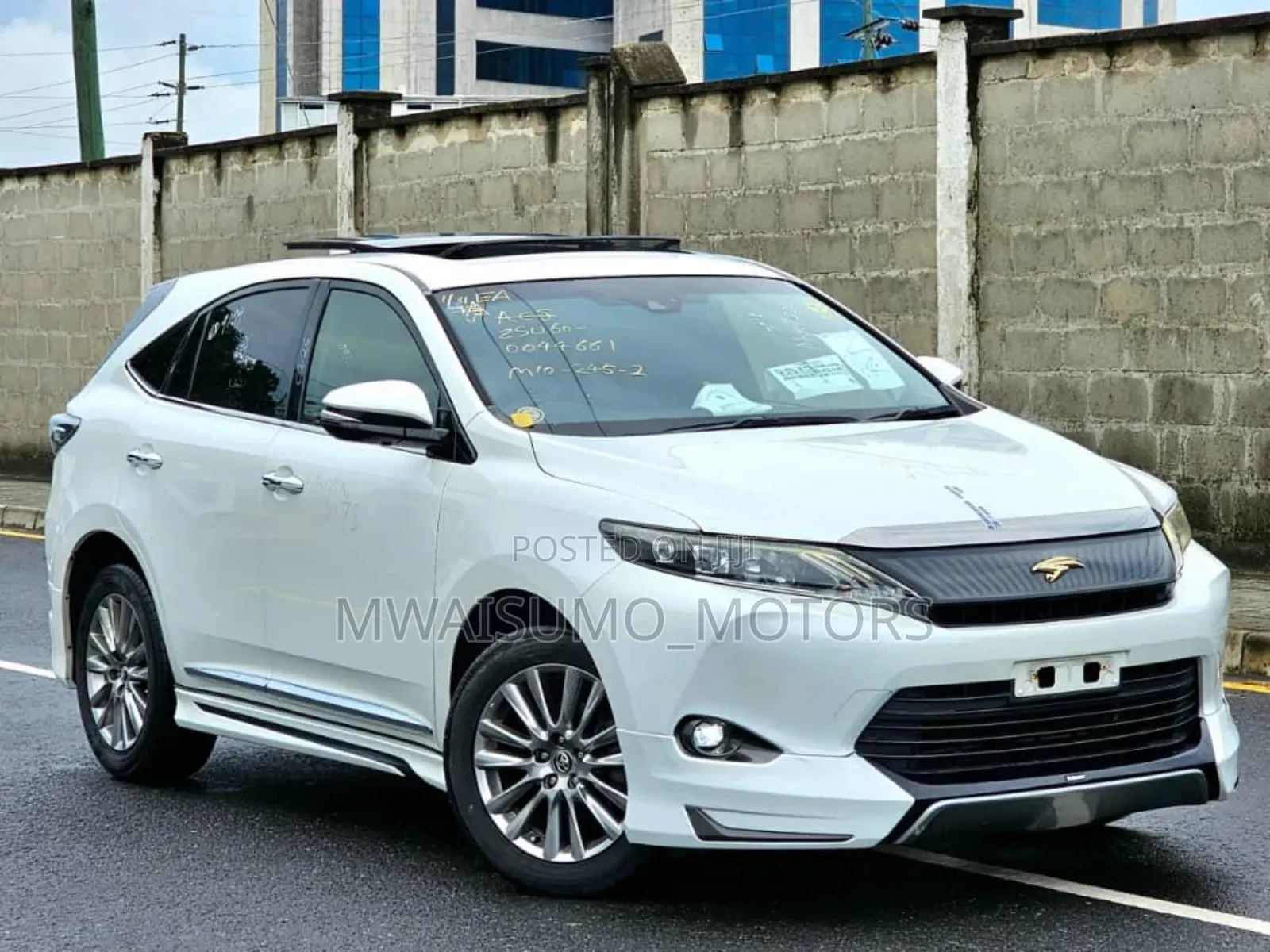 Toyota Harrier 2015 Off white