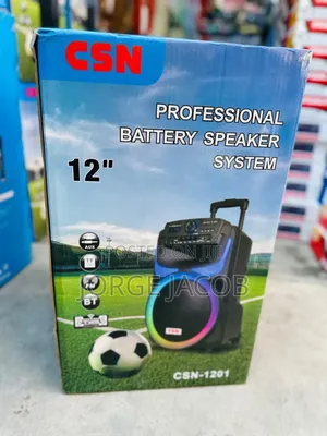 CSN-1201 Professional Battery Speaker System.12-Inch