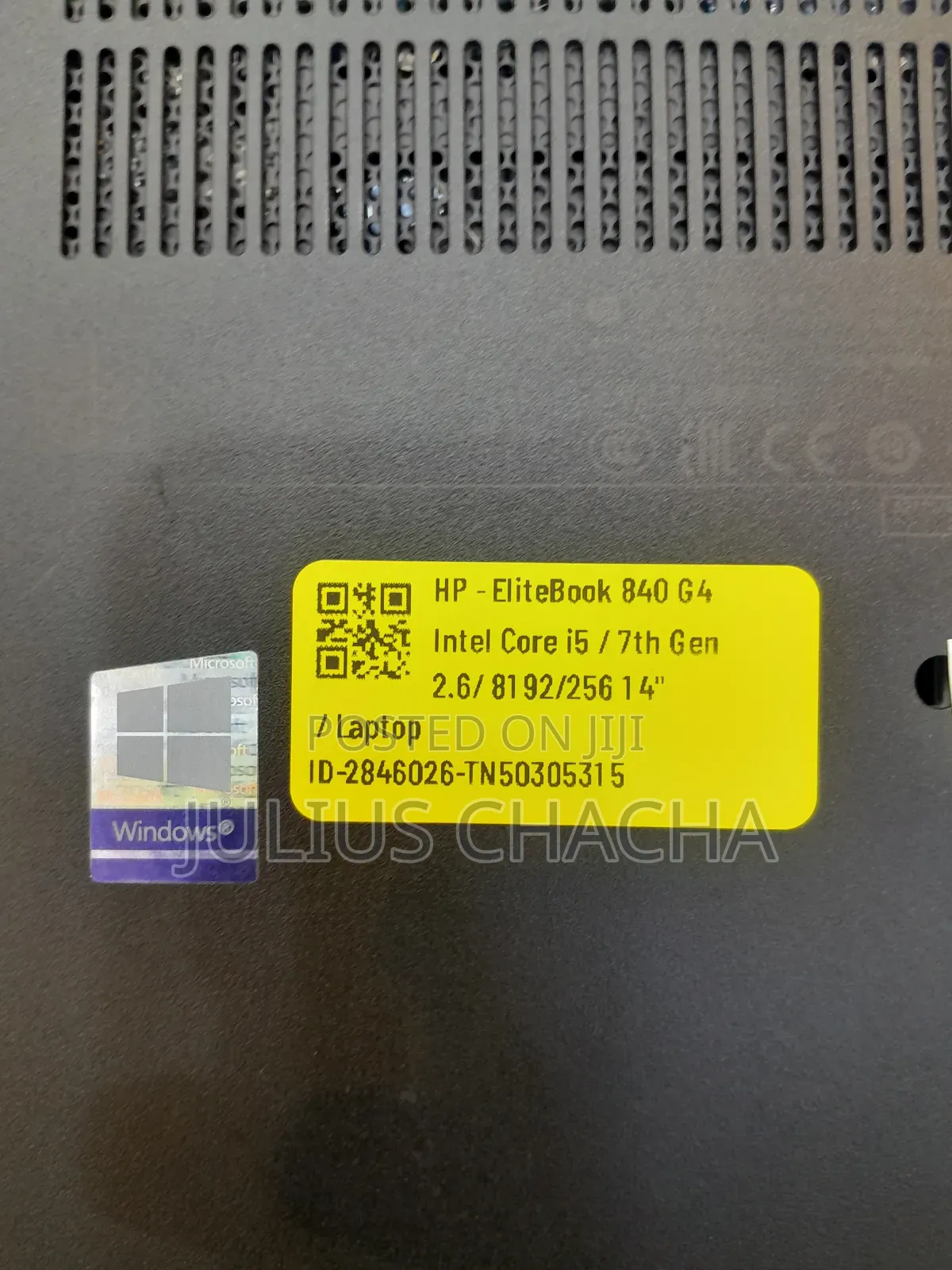 Laptop HP EliteBook 840 G4 8GB Intel Core I5 SSD 256GB