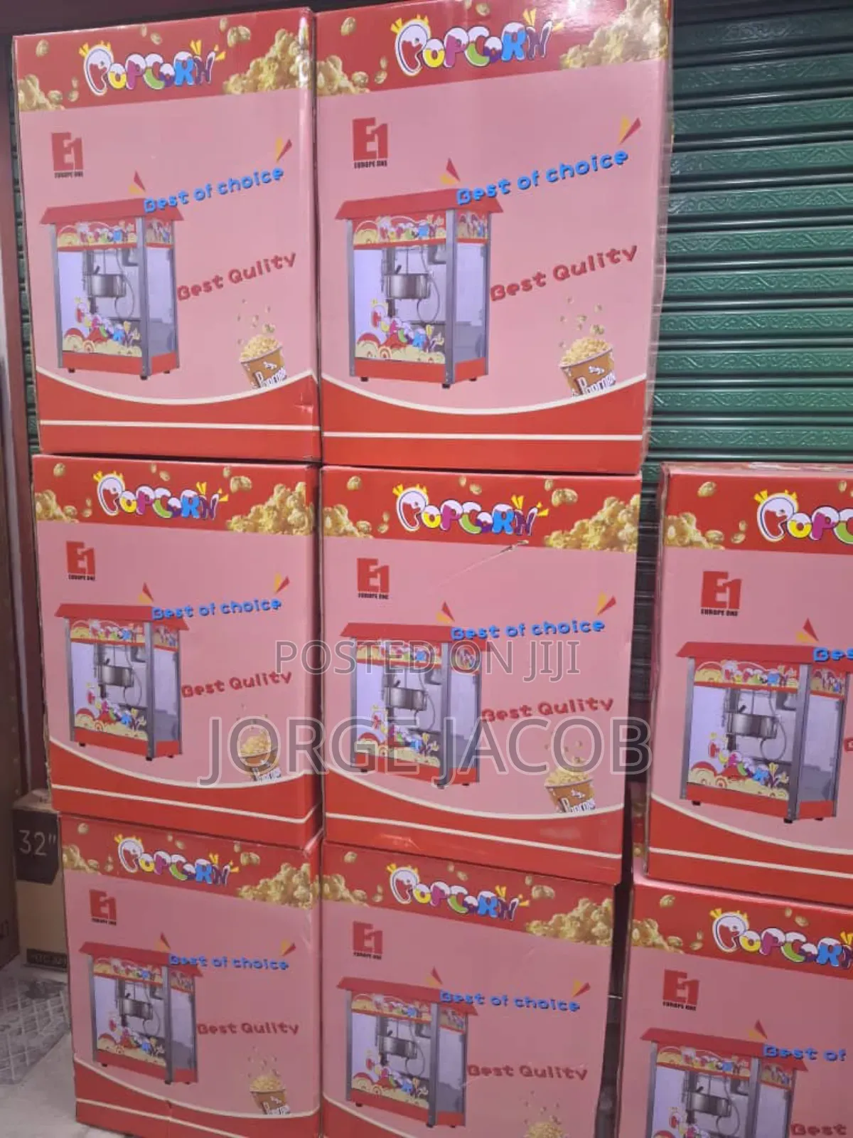 E1 Original Commercial Popcorn