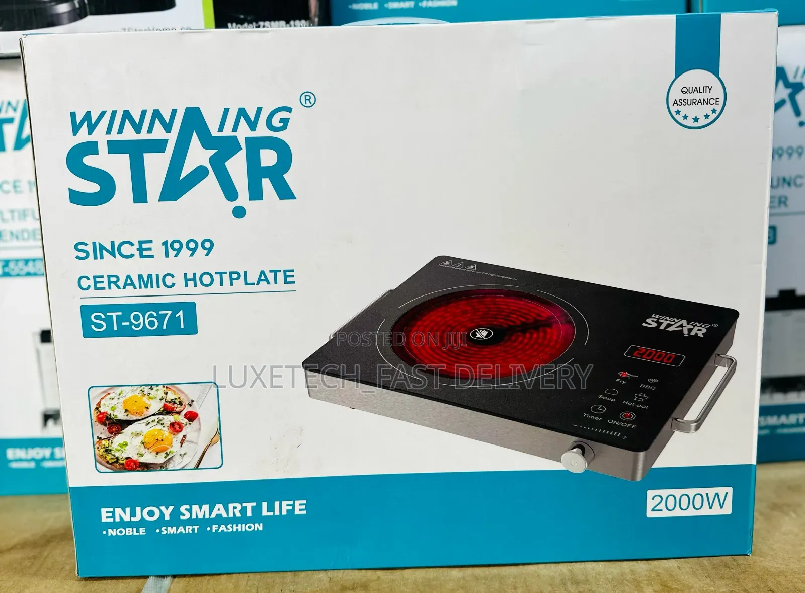 Winning Star 2000w Ceramic Hotplate