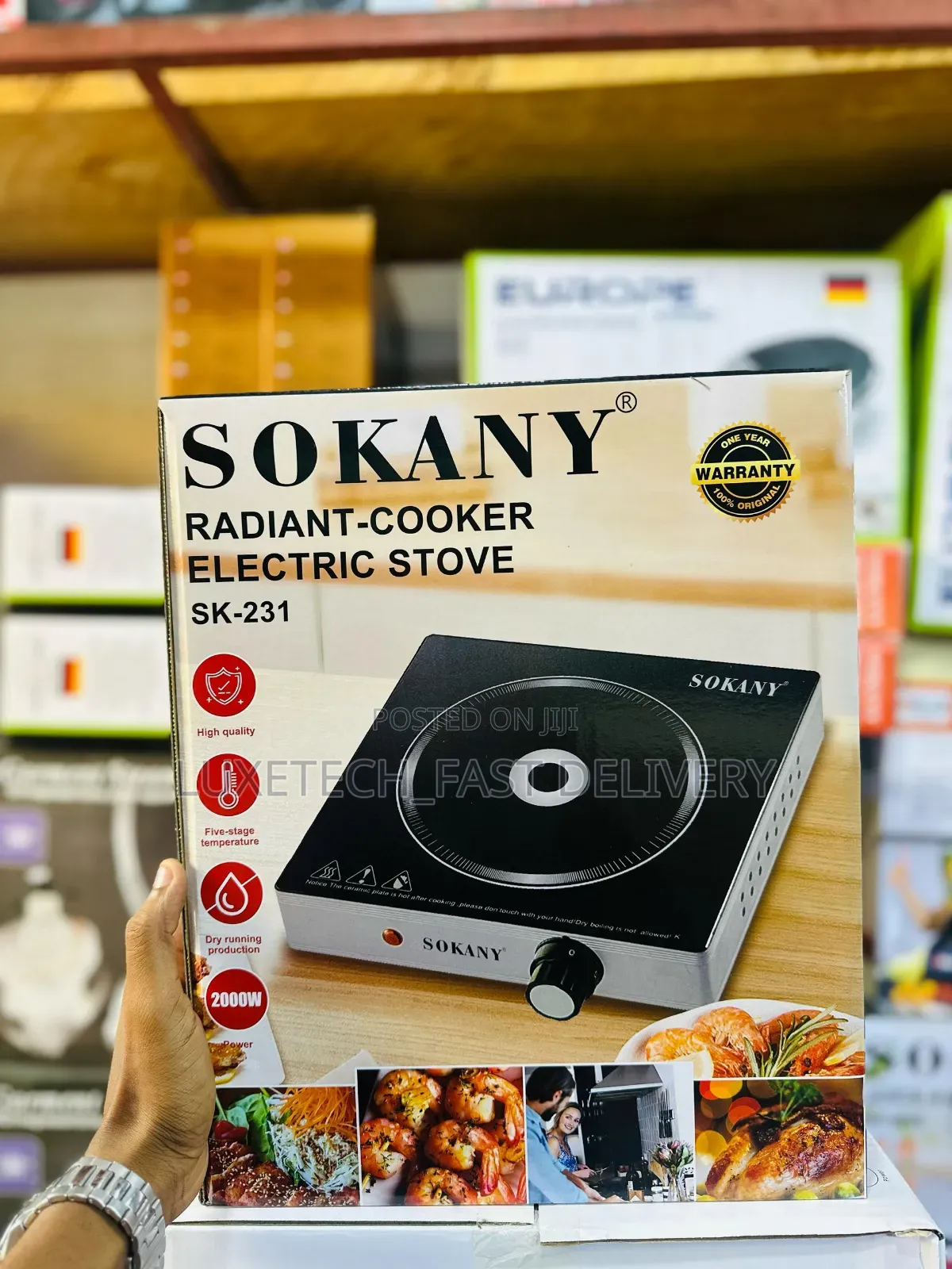 Sokany Radiant-Cooker Electric Stove