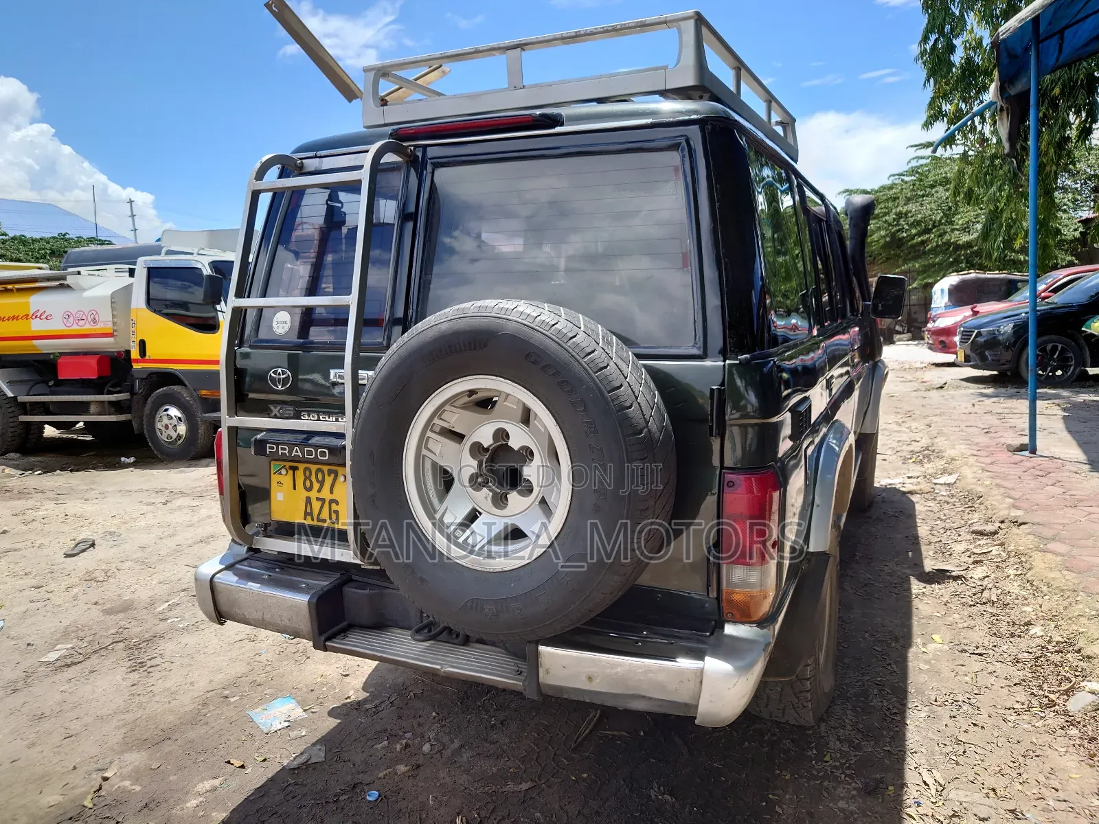 Toyota Land Cruiser Prado 2003 Gray