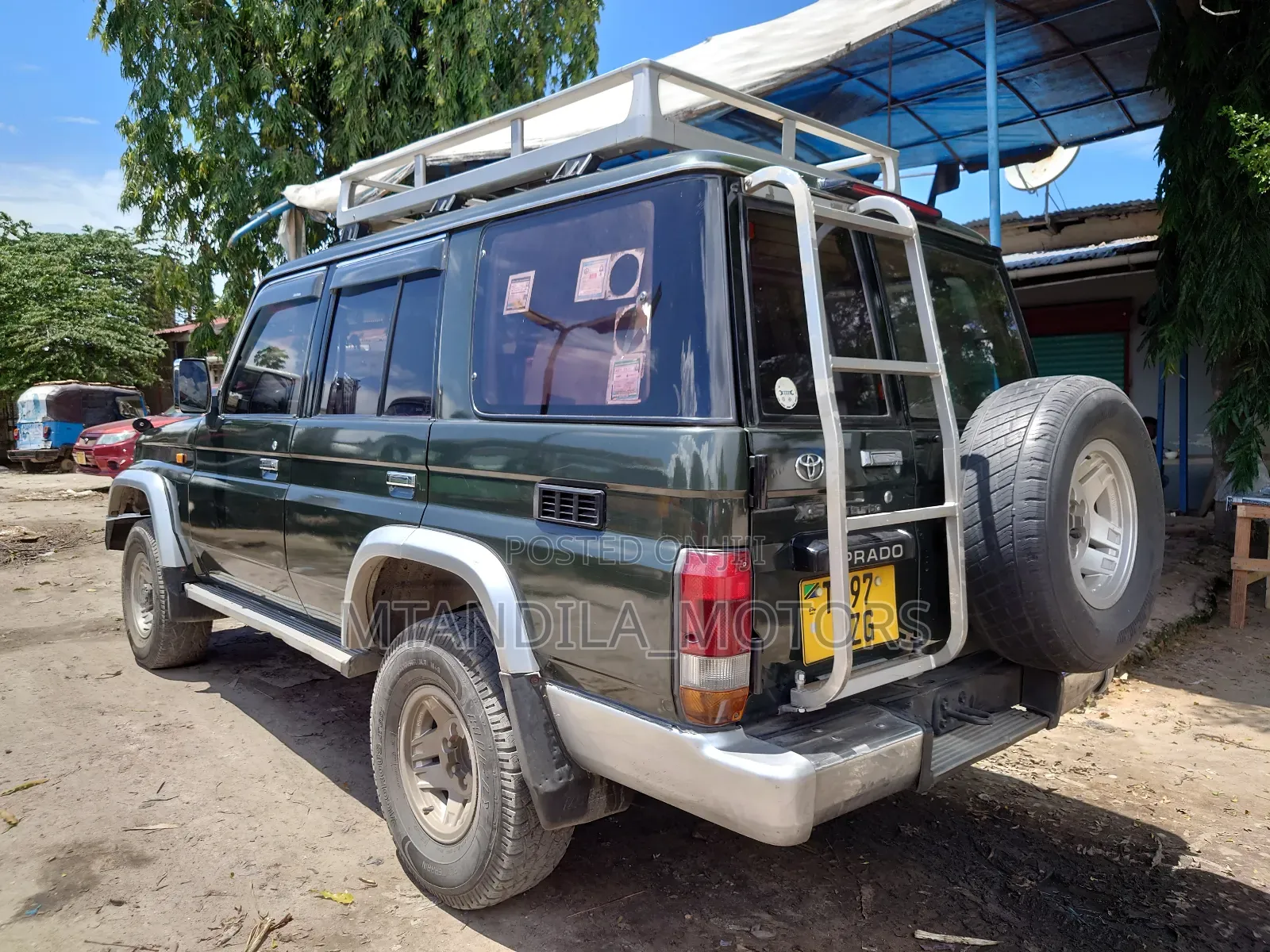 Toyota Land Cruiser Prado 2003 Gray