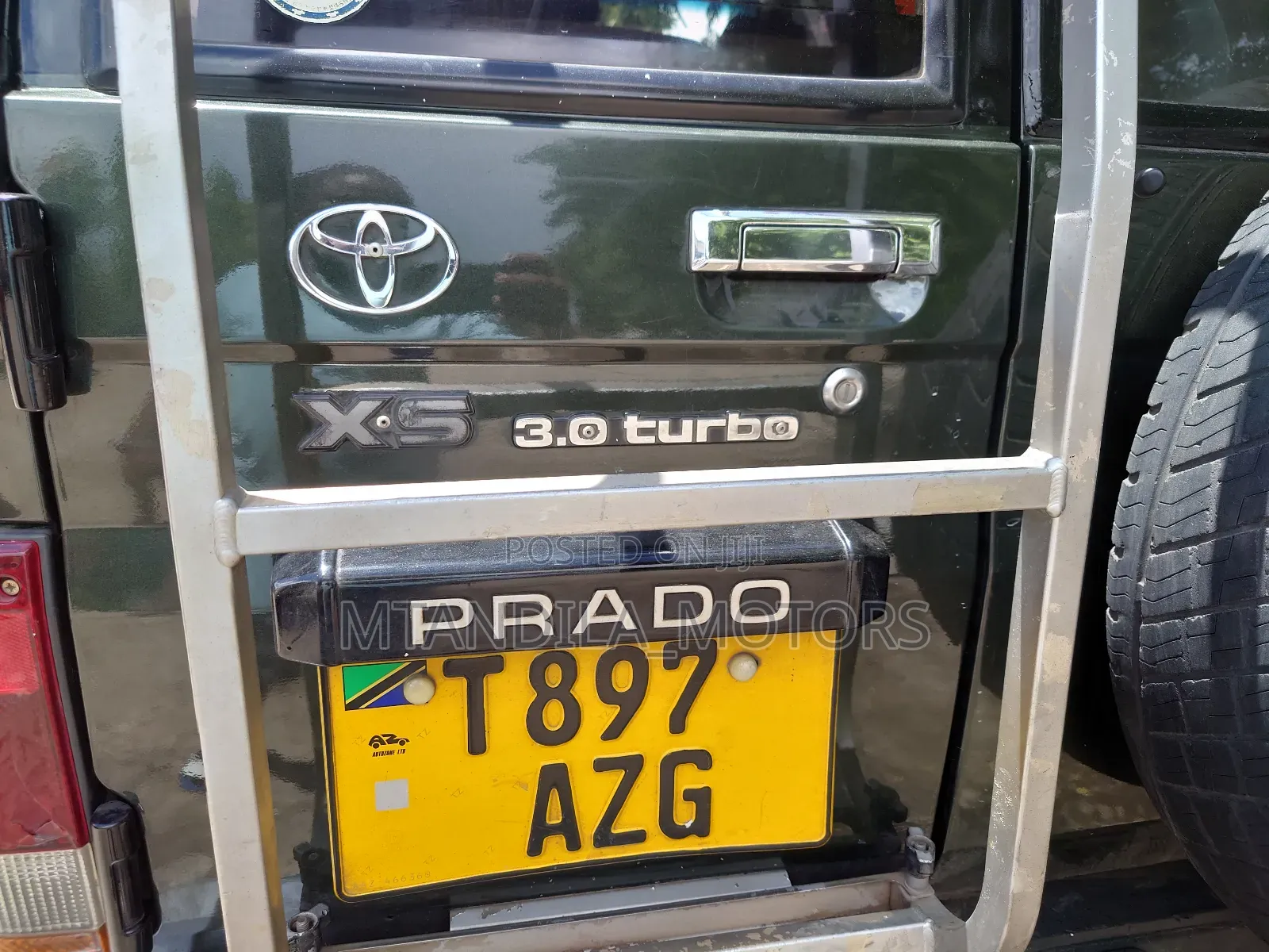 Toyota Land Cruiser Prado 2003 Gray