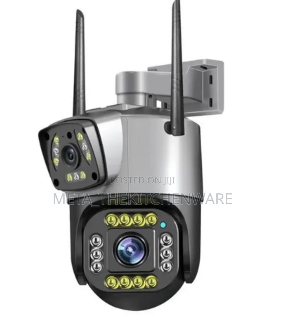 V380 Pro Dual-Lens Outdoor Security Camera