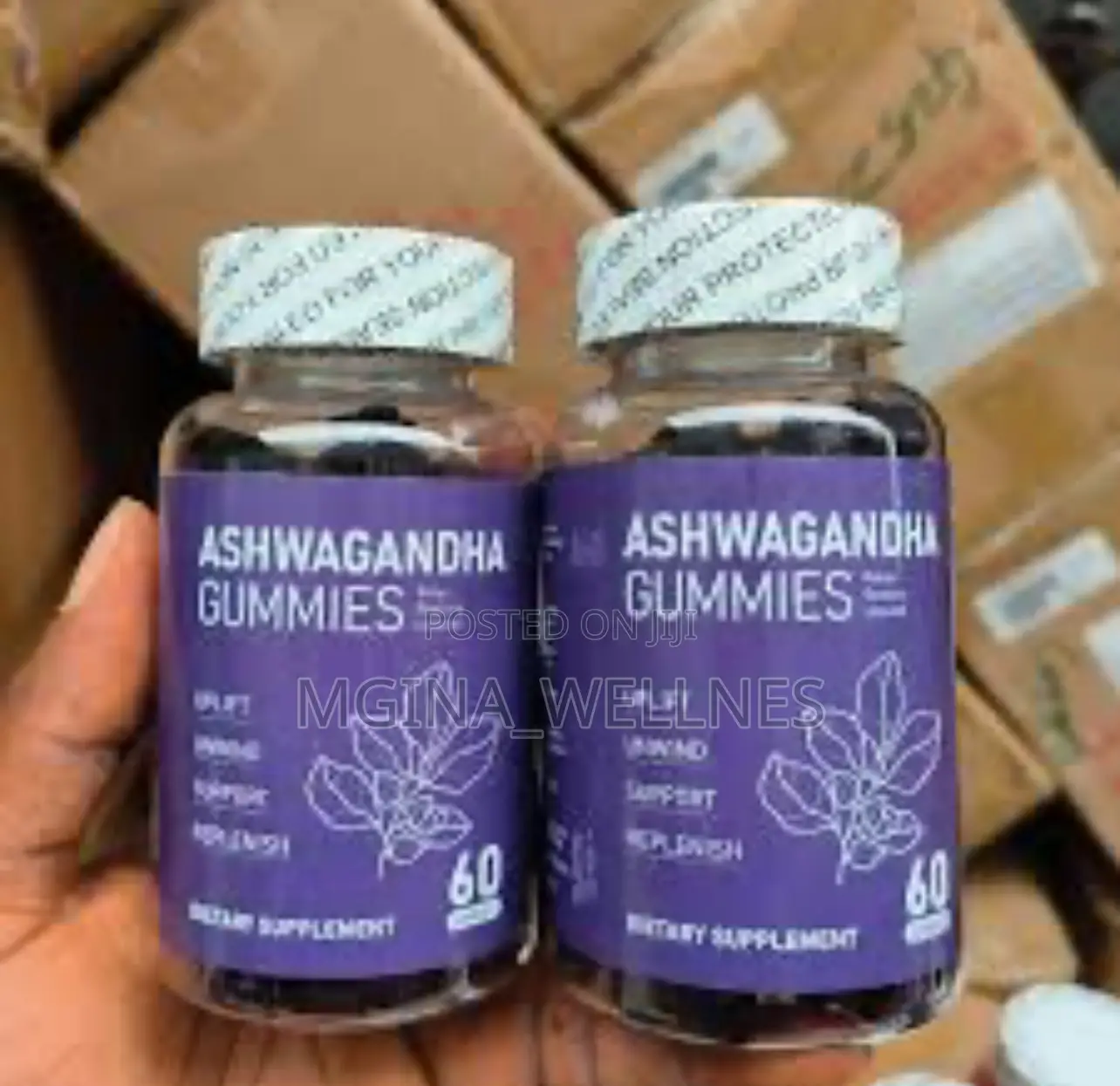 Ashwagandha Traditional Gummies for Managing Stress