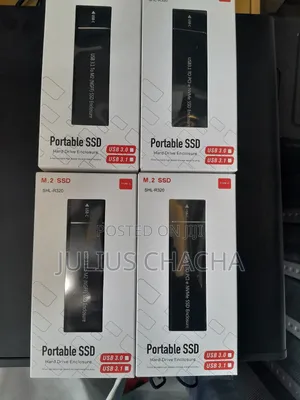 Portable SSD Hard Drive Enclosure