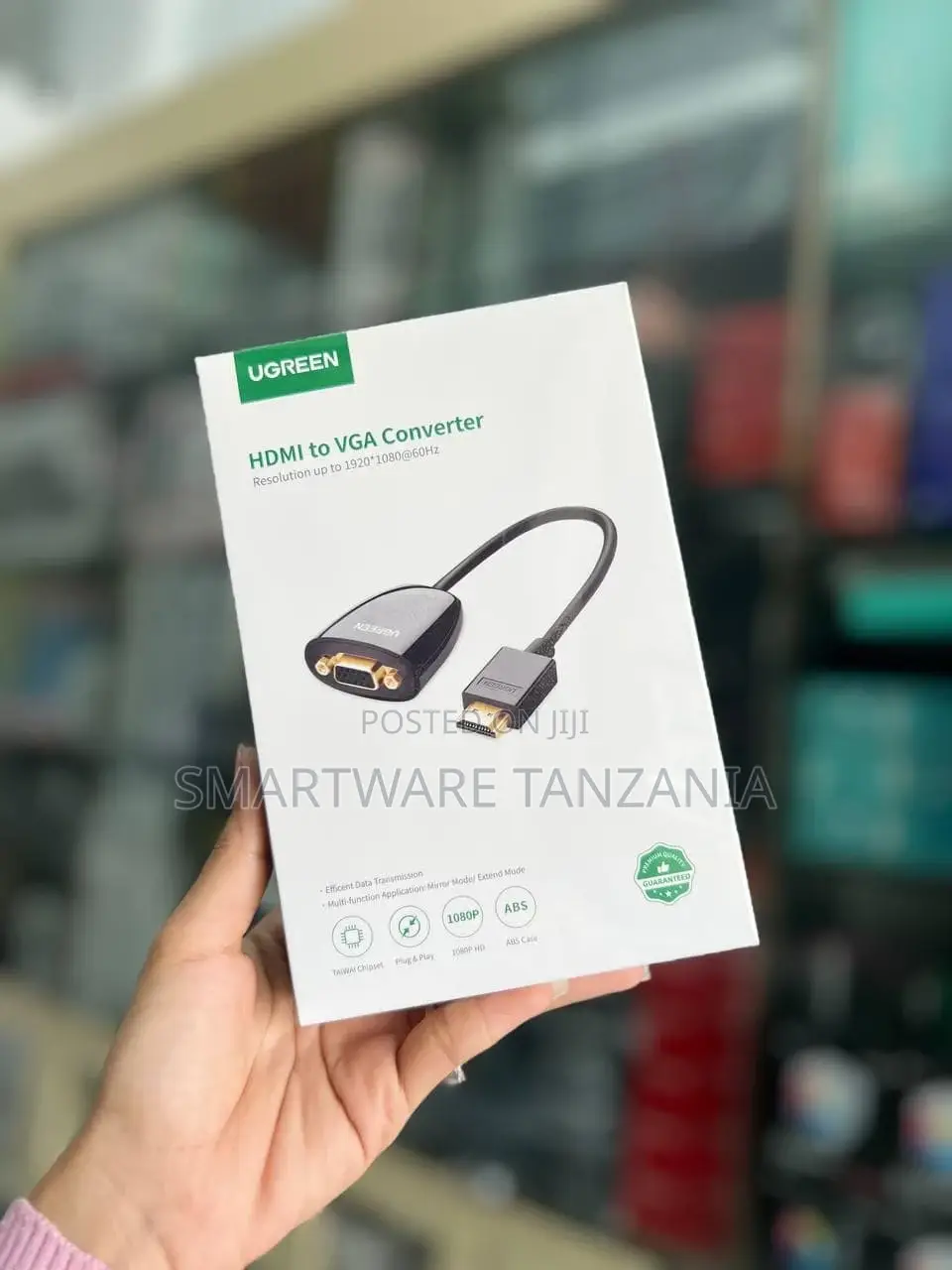 Ugreen Hdmi Male To Vga Female Video Cable Converter Adapter
