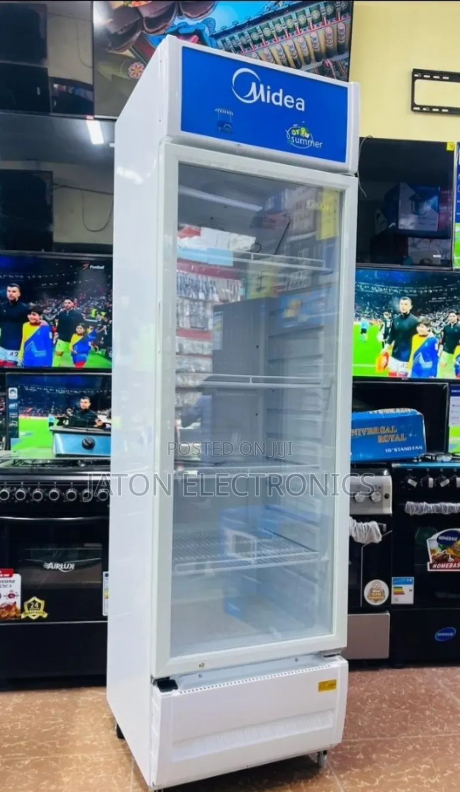 *Midea Show Case Fridge 432l
