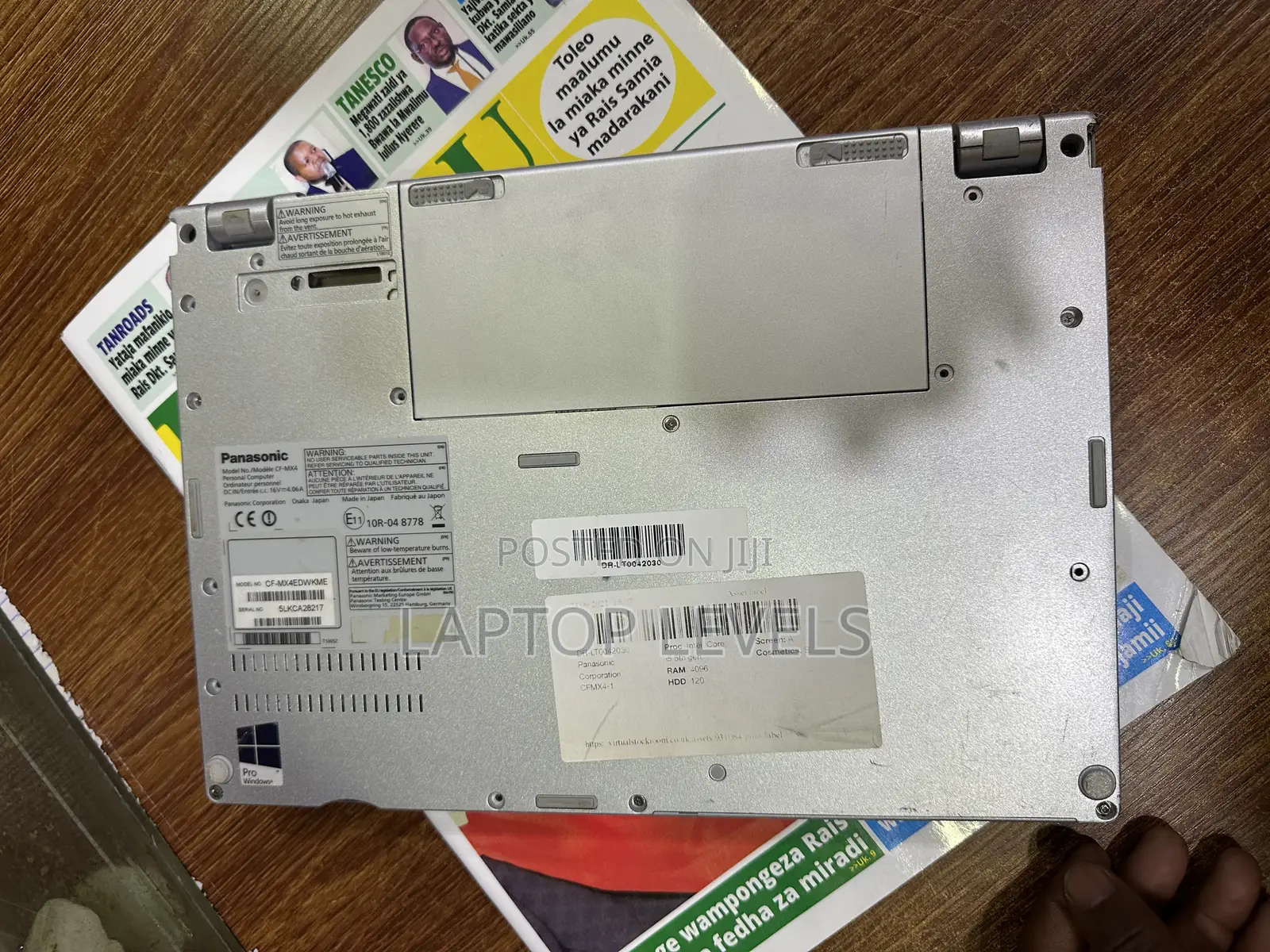 Laptop Panasonic Toughbook CF-MX4 4GB Intel Core I5 SSD 128GB