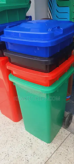 Plastic Dustbin Hands Free Convenience 250l,120l, 100l