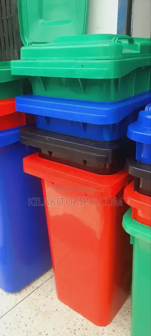 Plastic Dustbin Hands Free Convenience 250l,120l, 100l