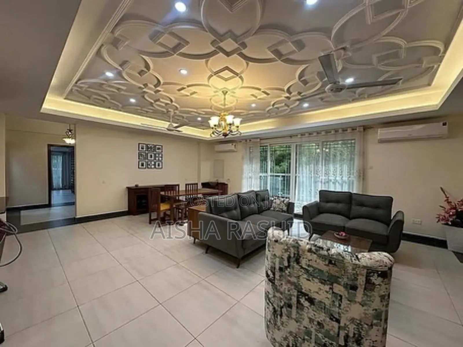 Furnished 3bdrm Apartment in Masaki for rent