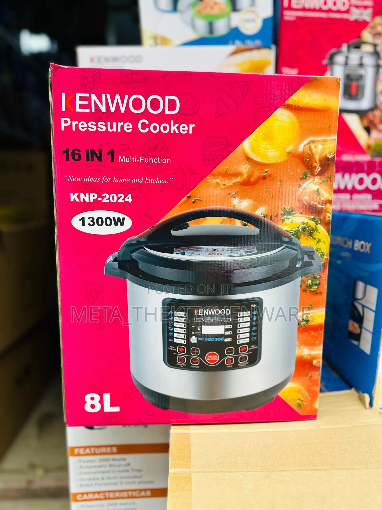Kenwood 16 in 1 Electric Pressure Cooker 8l