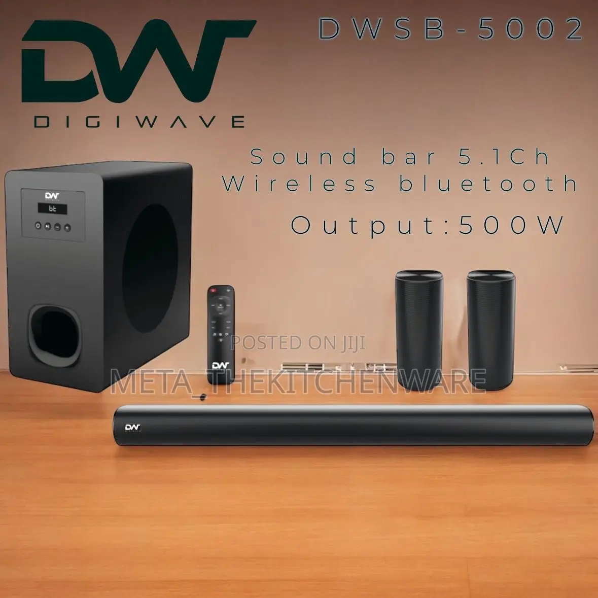 Digiwave Soundbar 5.1ch 500w