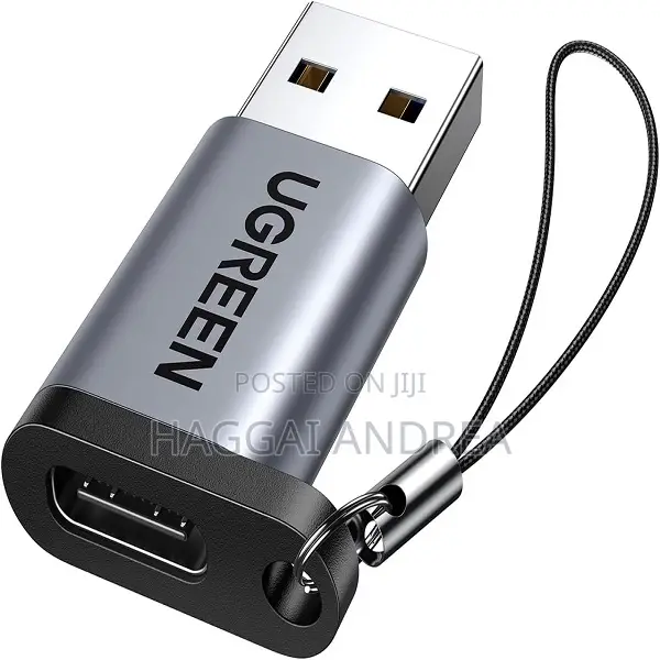 Ugreen 10gbps Usb C Female to Usb Male Adapter- Gray