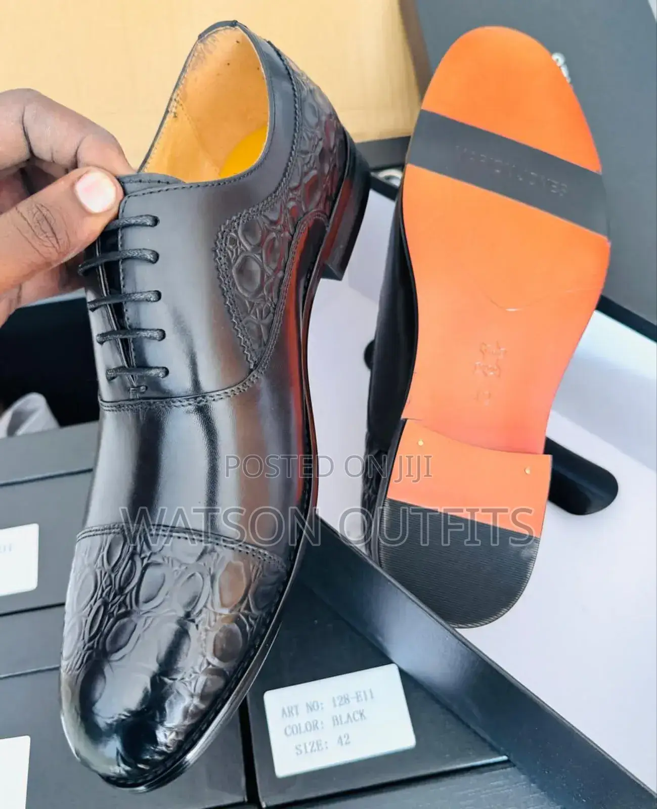 Viatu Vya Ngozi Classic,New Original
