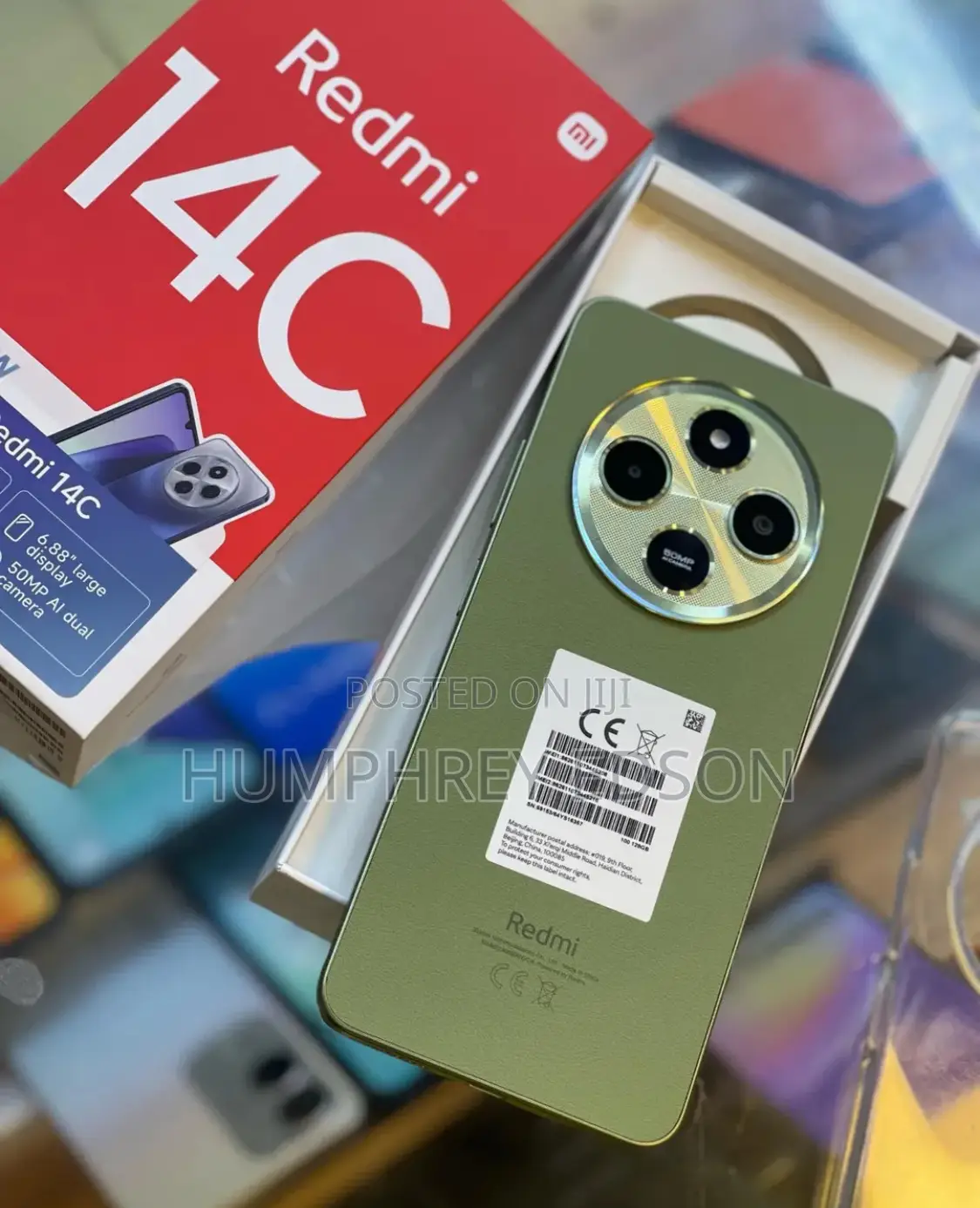 New Xiaomi Redmi 14C 256 GB Green