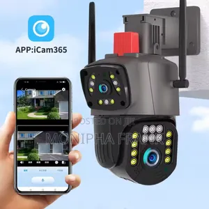Dual Lens PTZ Camera Ina Waterproof