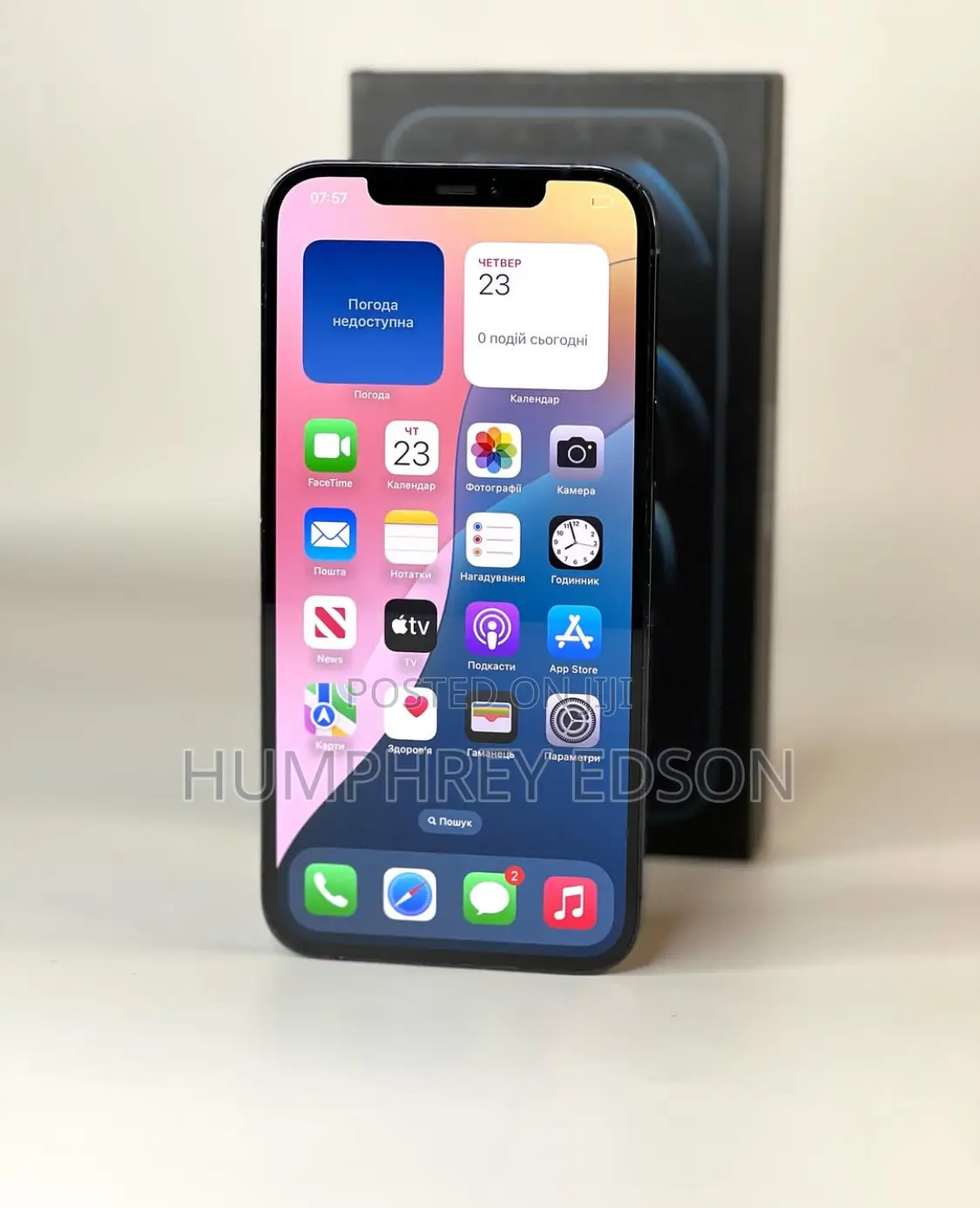 New Apple iPhone 12 Pro Max 256 GB Blue