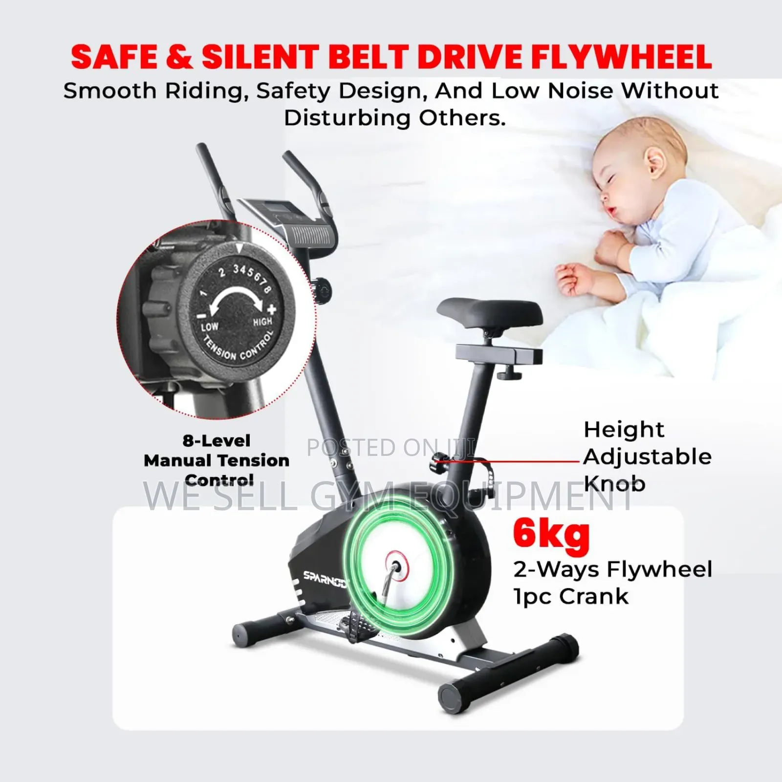 Upright Exercise Bike