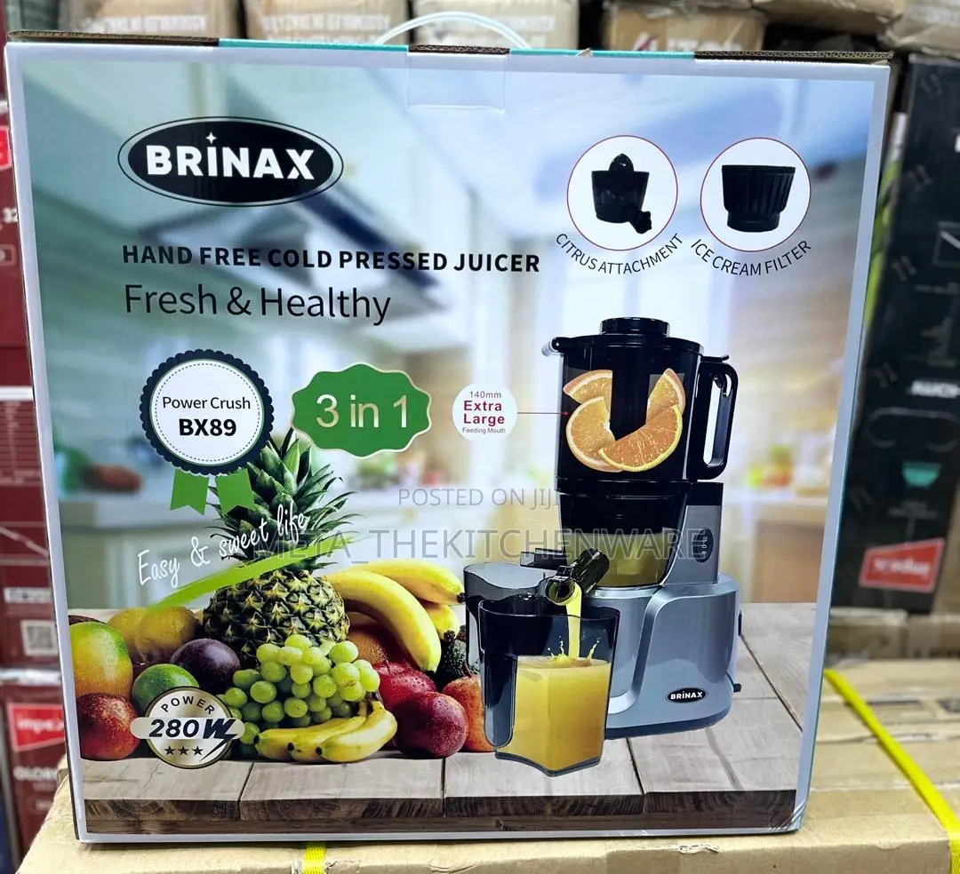 Brinax Power Crush Juicer 10l
