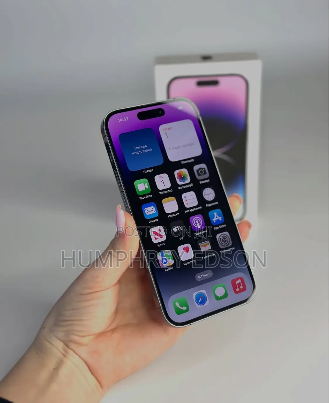 New Apple iPhone 14 Pro Max 128 GB Purple