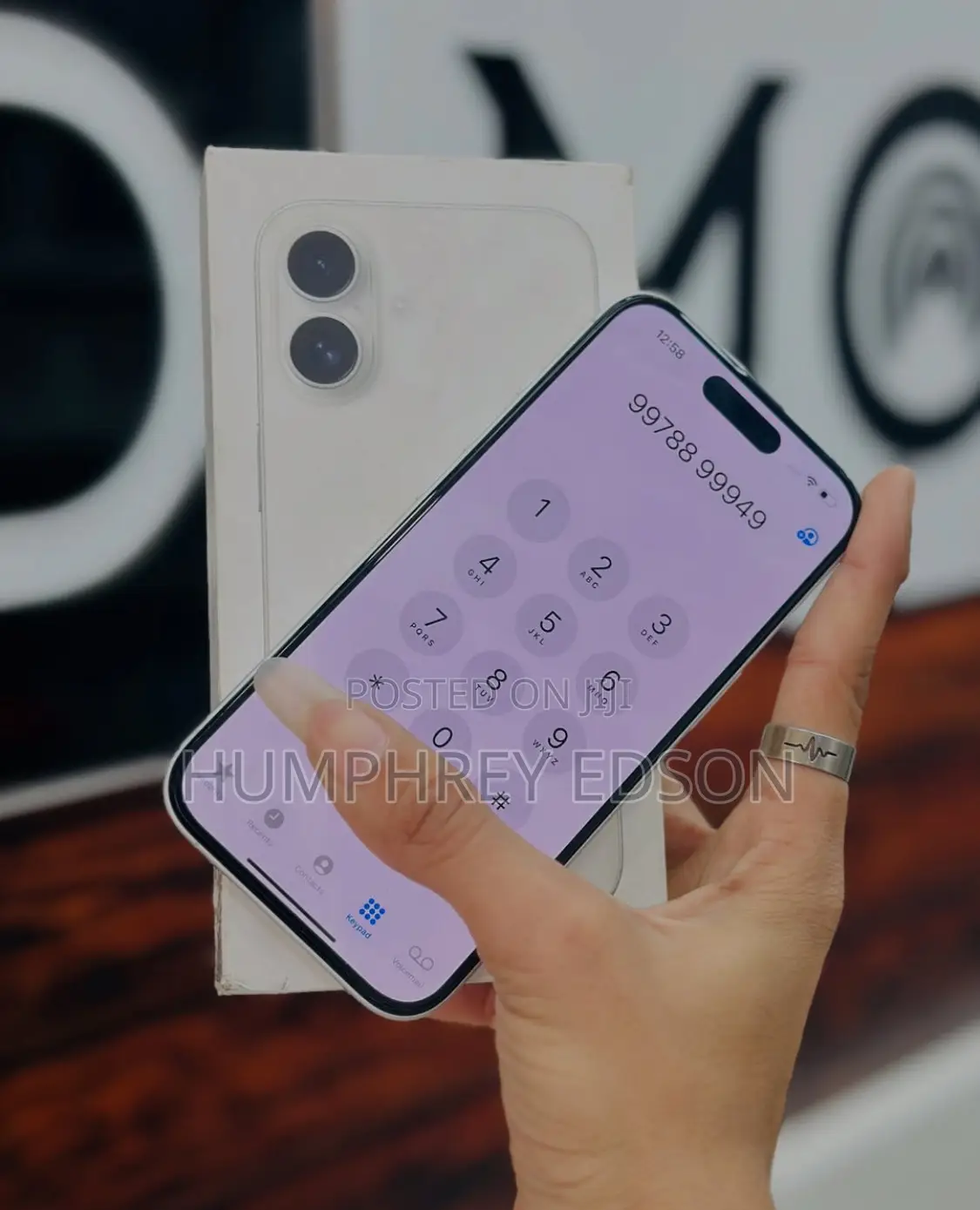 New Apple iPhone 16 128 GB White