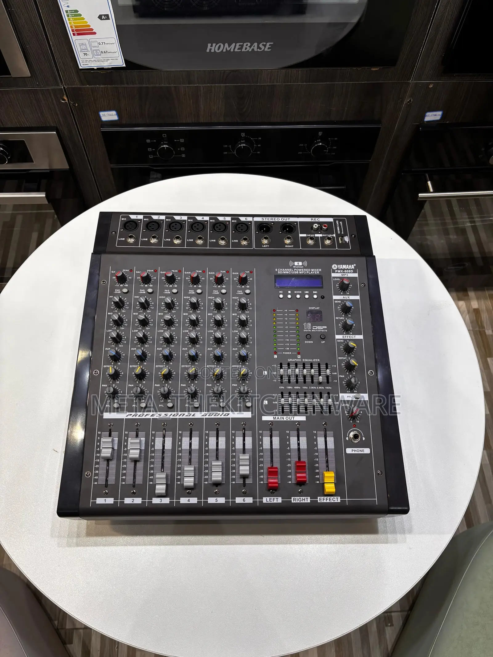Yamaha Power Mixer (Pmx-608du) 6channel