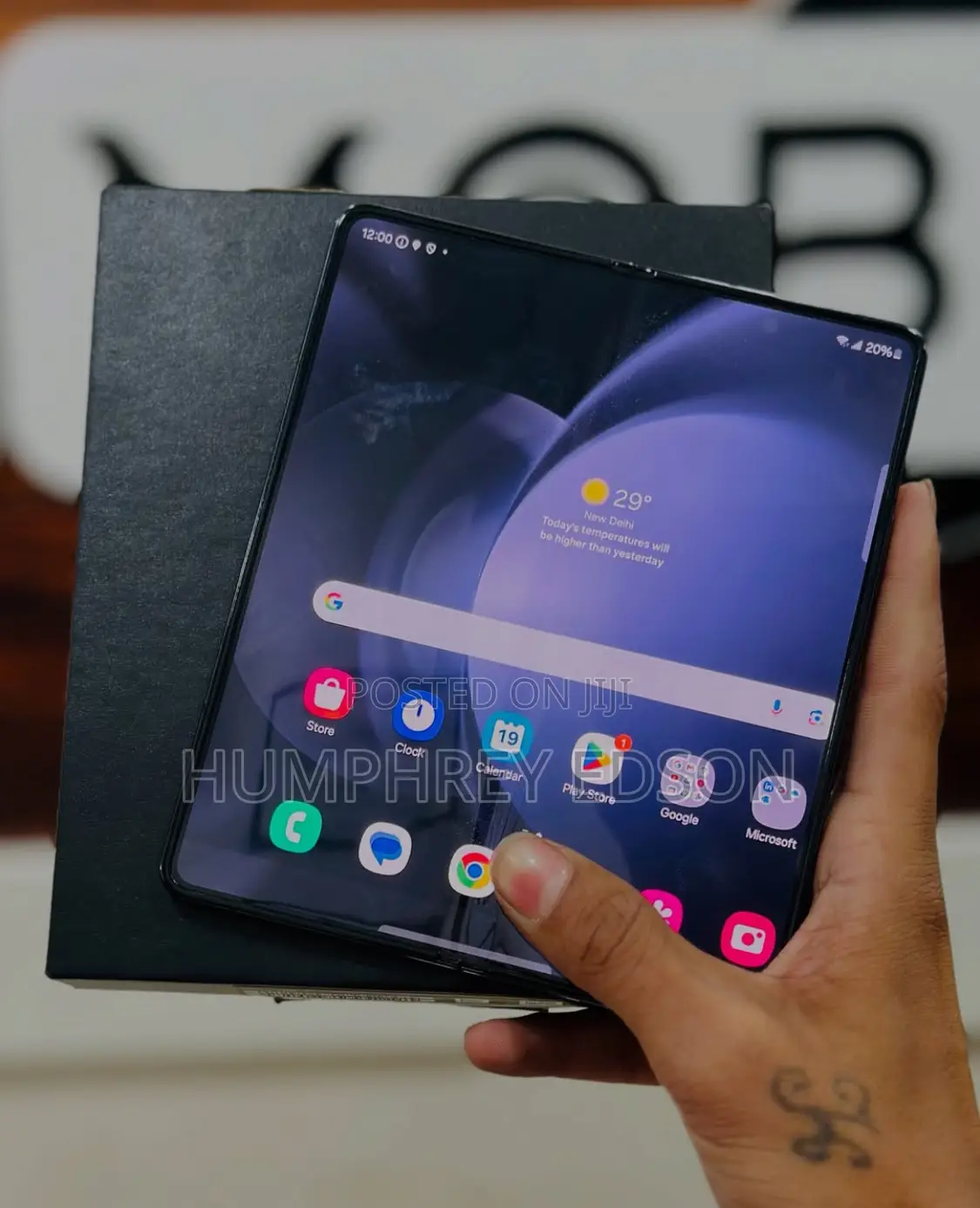 New Samsung Galaxy Z Fold 5 256 GB Black
