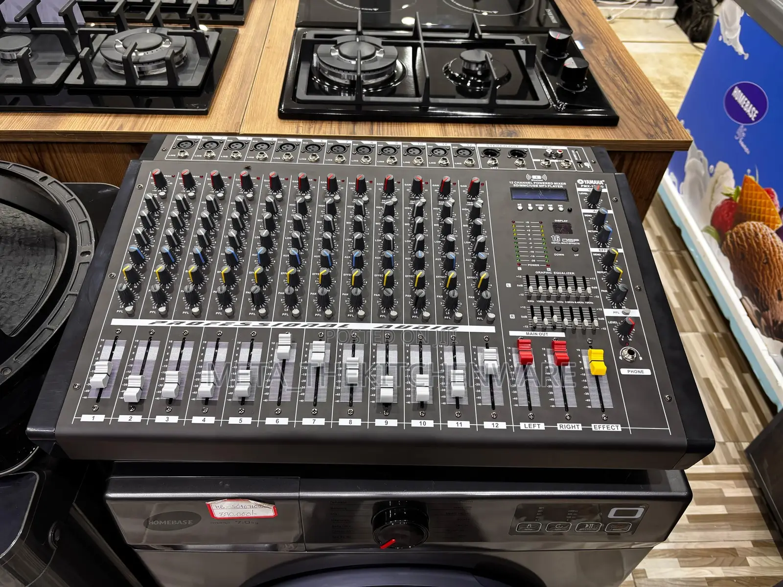 Yamaha Power Mixer (Pmx-1208du) 12channel