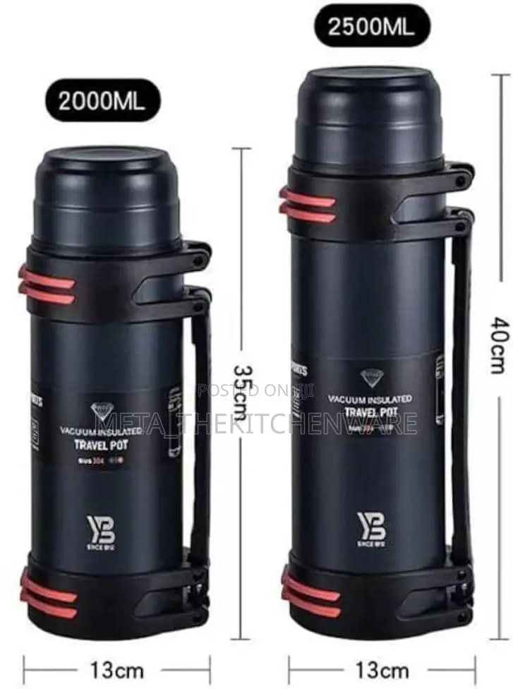Vacuum Insulated Travel Pot(Keeps Hot and Cold) 2.5l