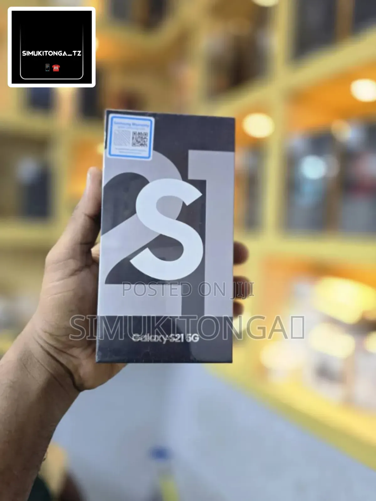 New Samsung Galaxy S21 5G 256 GB Black