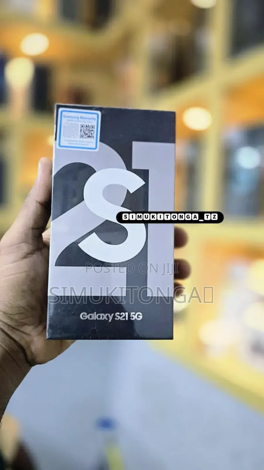 New Samsung Galaxy S21 5G 256 GB Black
