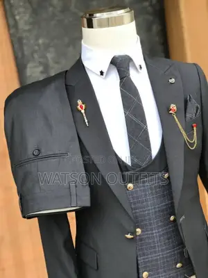 New Smart Suit in Charcoal Grey Color