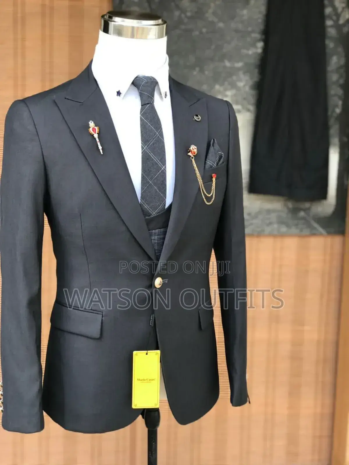 New Smart Suit in Charcoal Grey Color