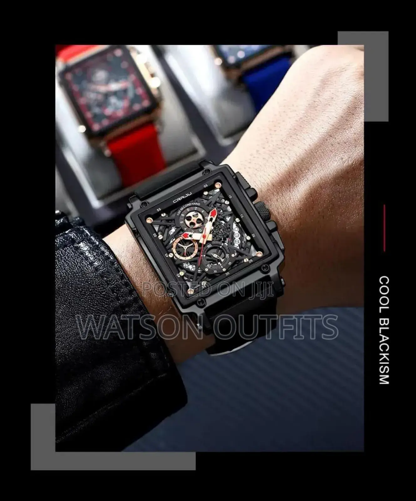 Crrju Lige Design Watches Za Chuma Rubber