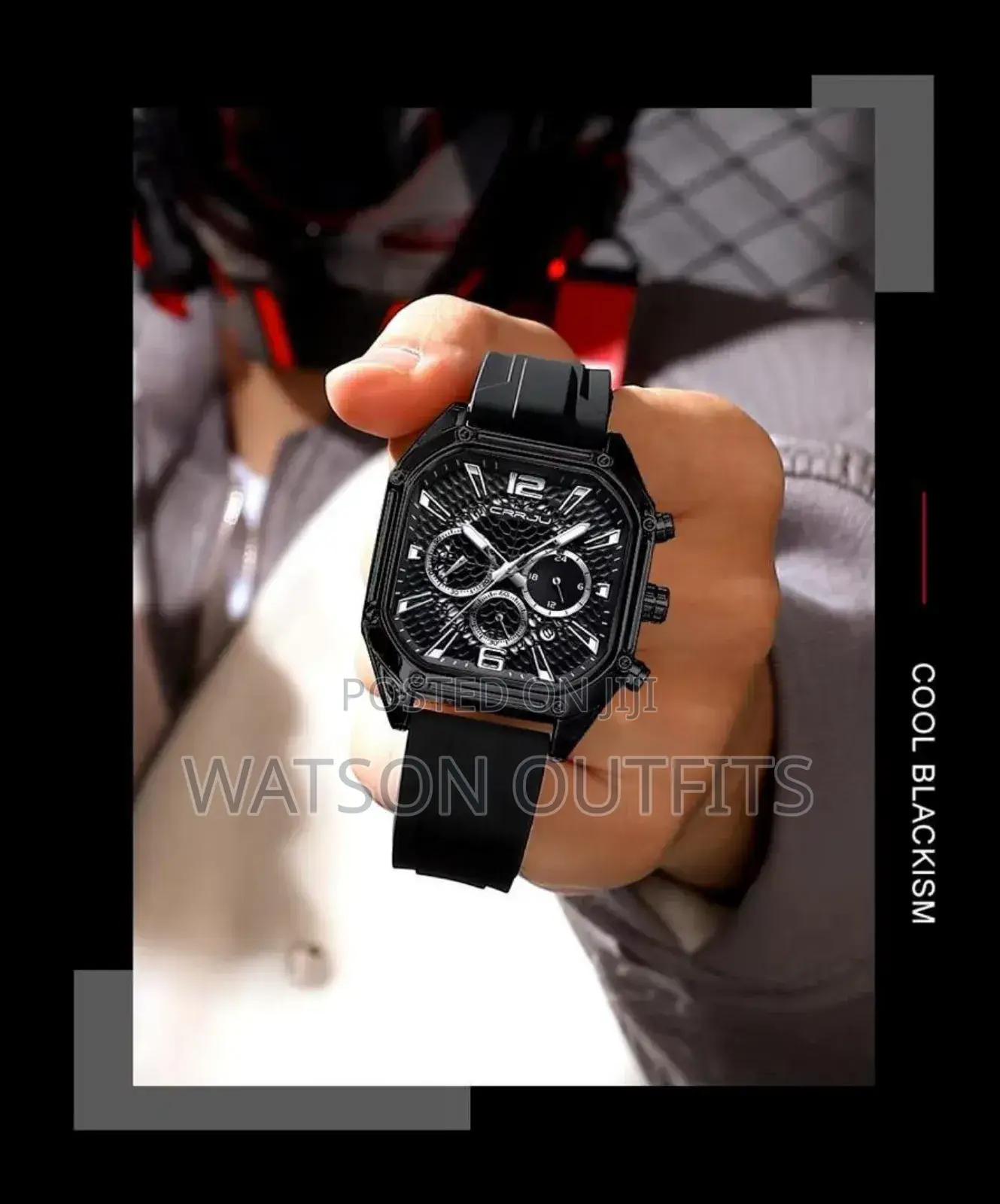 Crrju Lige Design Watches Za Chuma Rubber