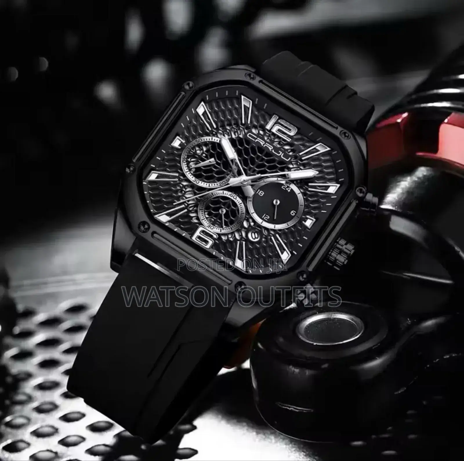 Crrju Lige Design Watches Za Chuma Rubber