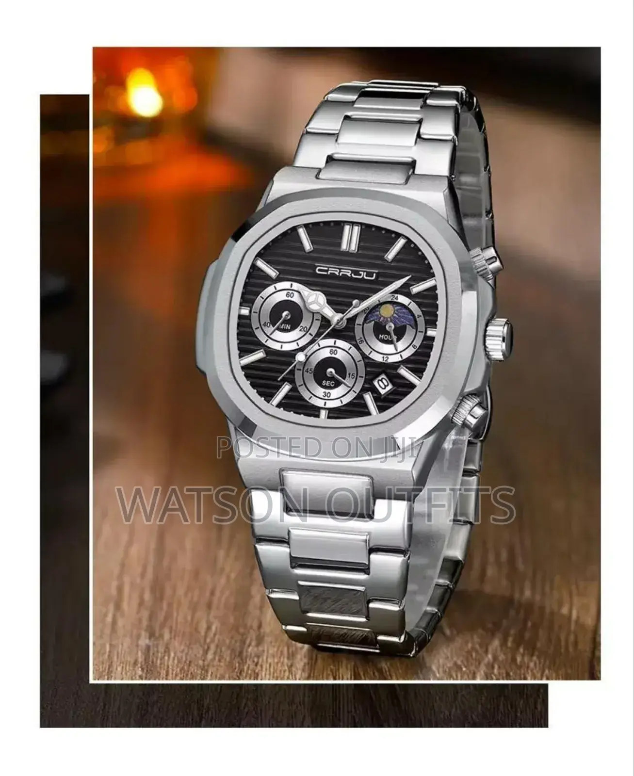Crrju Lige Design Watches Za Chuma Rubber
