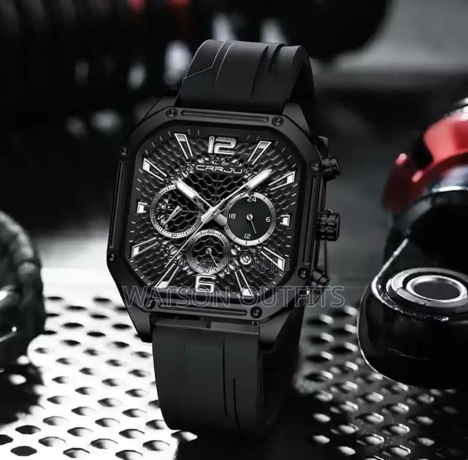 Crrju Lige Design Watches Za Chuma Rubber