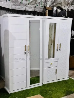 Kabati Milango Miwili White 
