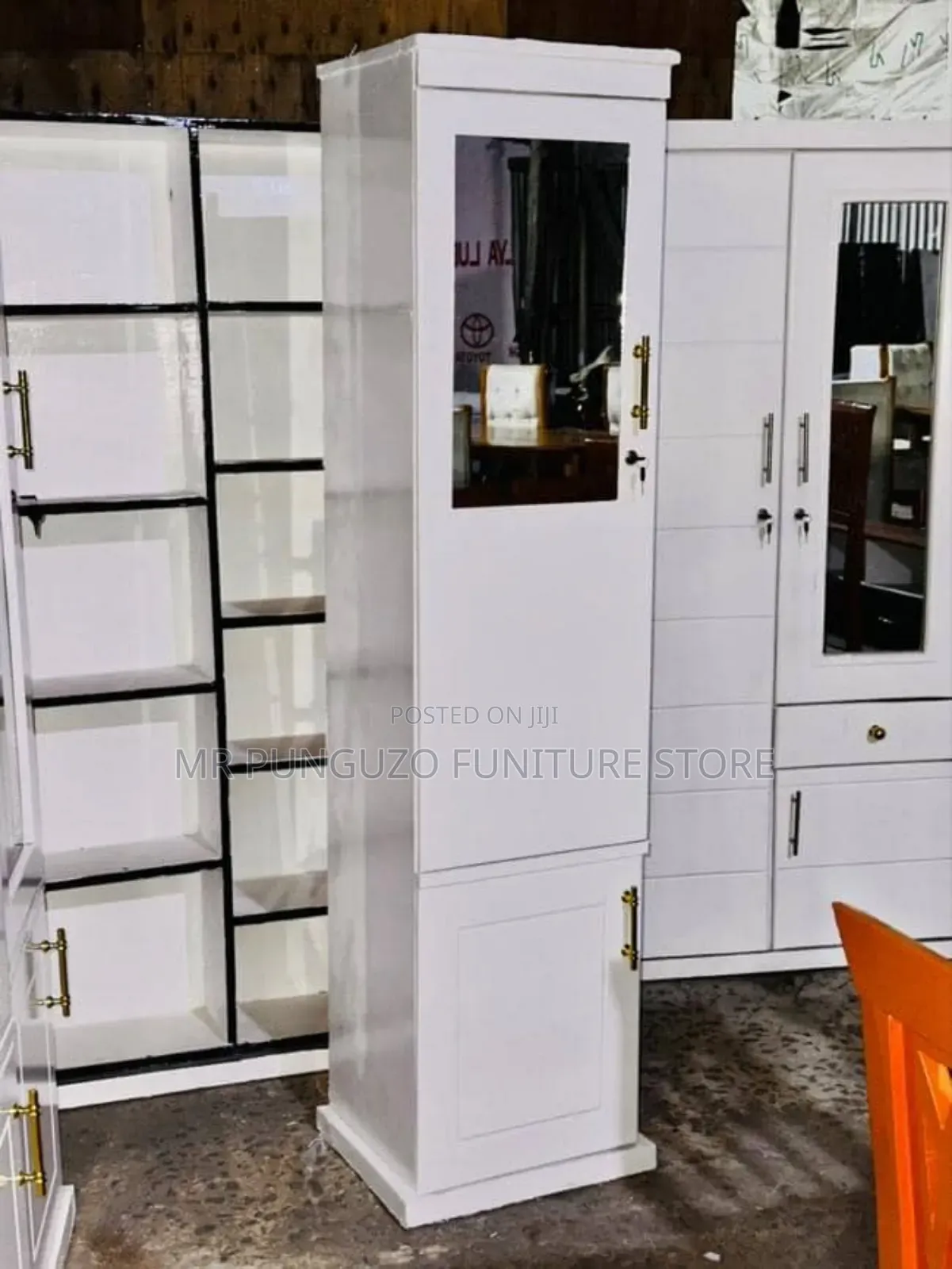 Kabati Milango Mmoja Ya Nguo White